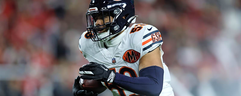 T.J. Edwards had transparent reaction to his touchdown and the Bears’ defensive collapse that followed in Week 17