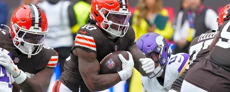 Browns RB Quinshon Judkins’ frustration showed after the loss to the Vikings, and he had to bring up his Ohio State ties