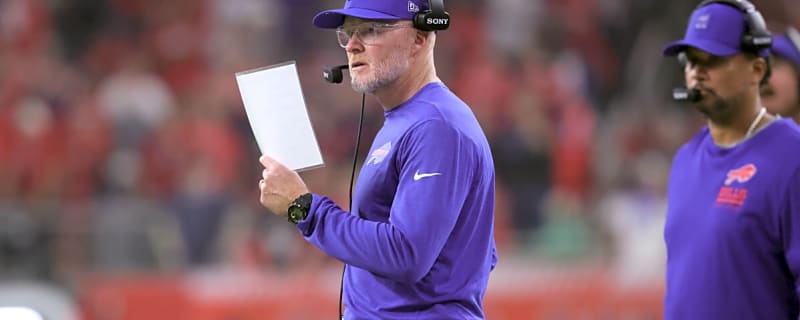 Sean McDermott reveals the one thing that has to change for the Bills to finally get back on track this season