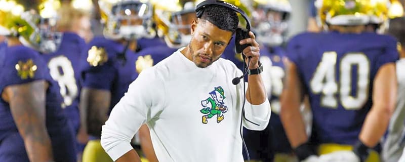 Betting Odds for No. 22 Notre Dame vs. Arkansas in Week 5