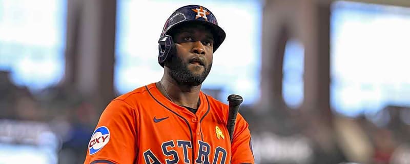  Astros not trading Yordan Alvarez despite difficult season