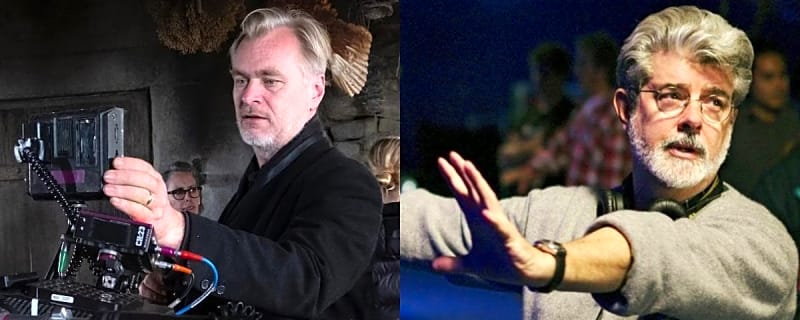 Nolan and Lucas have very different stances about AI in movies