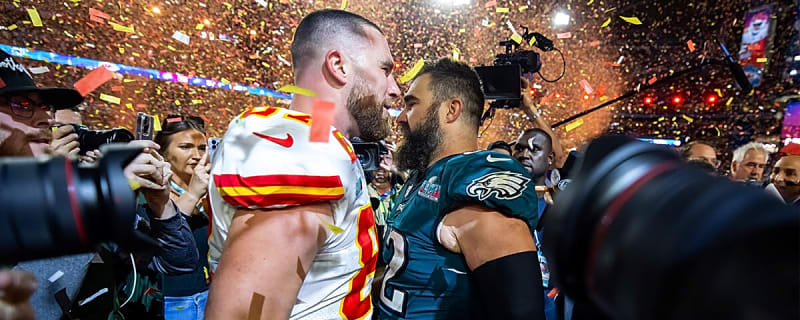 Travis, Jason Kelce celebrate 200 episodes of New Heights ‘without being cancelled’ as NFL season starts