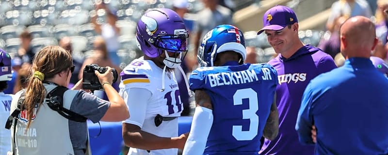 Seeking a spark on offense, Vikings sign Odell Beckham Jr.