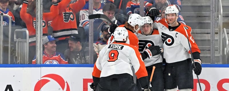 Flyers Use Strong First Period in 5-2 Victory Over Oilers