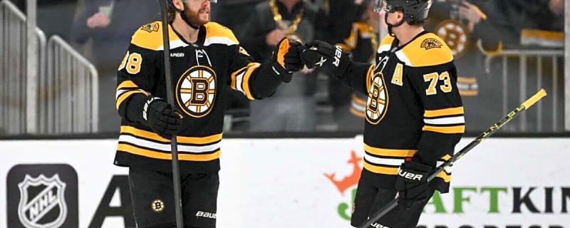 Bruins Naming David Pastrnak Captain Should Be a Given