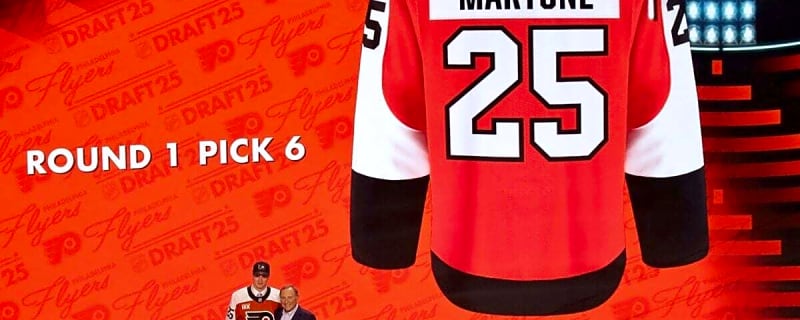 Porter Martone’s Arrival Amplifes Flyers’ Wing Logjam