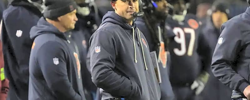 Chicago Bears HC Ben Johnson couldn’t contain his excitement after the win vs the Packers