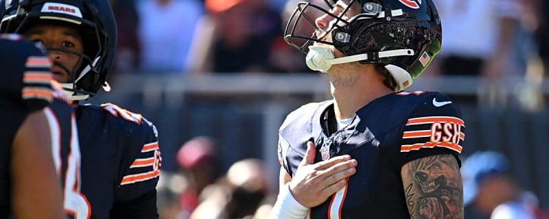 Bears head coach Ben Johnson’s immediate reaction to Tyson Bagent start