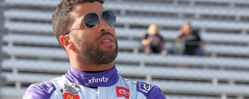 Denny Hamlin breaks down unfortunate Bubba Wallace decision on final restart at Atlanta