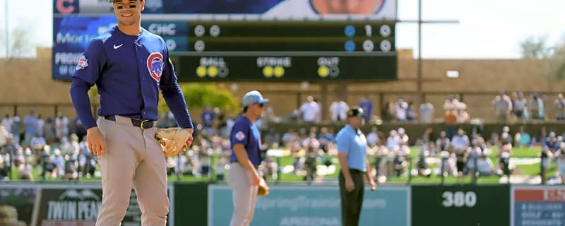 Chicago Cubs Matt Shaw expands his versatility this spring