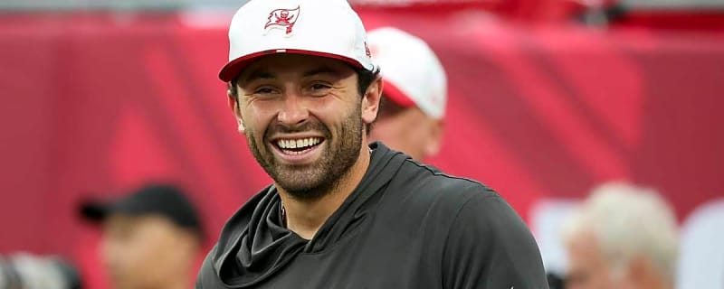 Buccaneers’ Baker Mayfield just called his future son a ‘little s**thead’