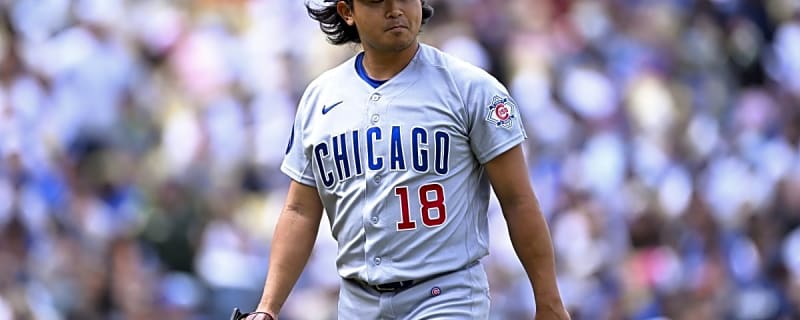 Chicago Cubs’ Shota Imanaga beats himself up over loss: 'I should have kept them to zero'
