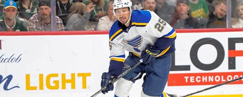 Blues’ Jordan Kyrou not returning to Senators game after injury
