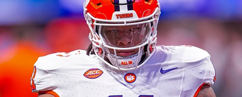 Clemson defensive tackle Peter Woods declares for 2026 NFL Draft