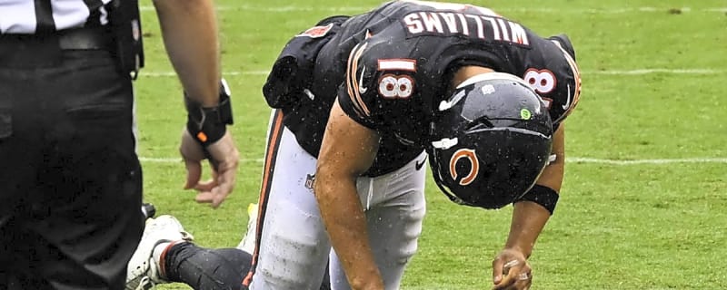 'This is a man’s game' – Former NFL linebacker blasts Bears’ Caleb Williams after getting carted off for hamstring injury