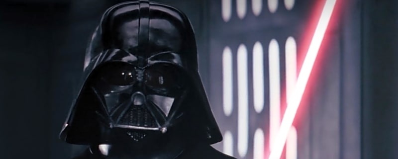 What if the box on Darth Vader was an actual cassette player?