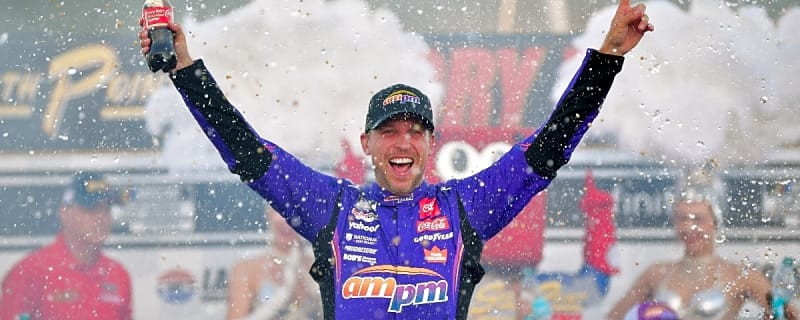 Denny Hamlin reacts to settlement in 23XI Racing, Front Row lawsuit against NASCAR
