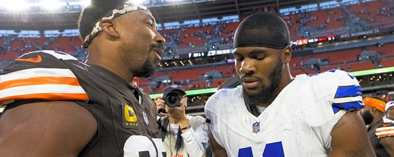 Myles Garrett reacts to Micah Parsons’ contract situation with Dallas Cowboys