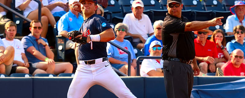 Cleveland Guardians select Ole Miss 2B/3B Luke Hill in 2025 MLB Draft
