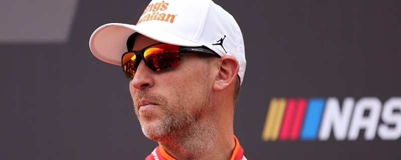 Denny Hamlin reacts to NASCAR Xfinity Series Championship 4, predicts winner at Phoenix