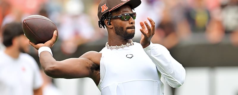 Shedeur Sanders named third-string Browns QB after signing of Bailey Zappe