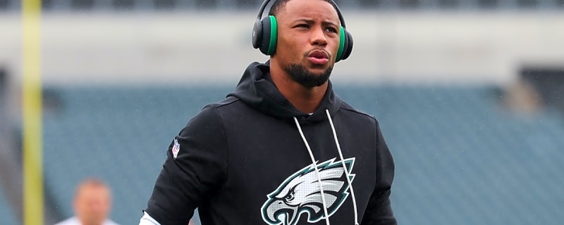 Saquon Barkley injured in first quarter of Eagles vs. Rams game