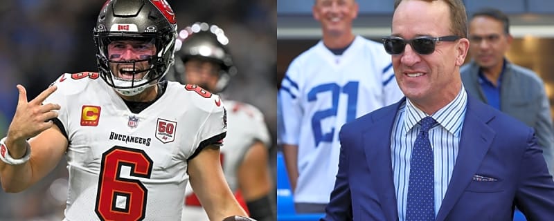 Baker Mayfield trolls Peyton Manning by wearing  Oklahoma hat on ManningCast