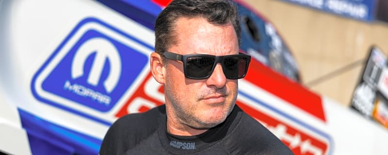 Tony Stewart sends message to fans after scary wreck during NHRA Reading Nationals