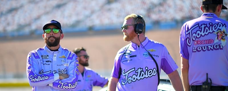 Ross Chastain dropping to rear at Las Vegas after incident in practice