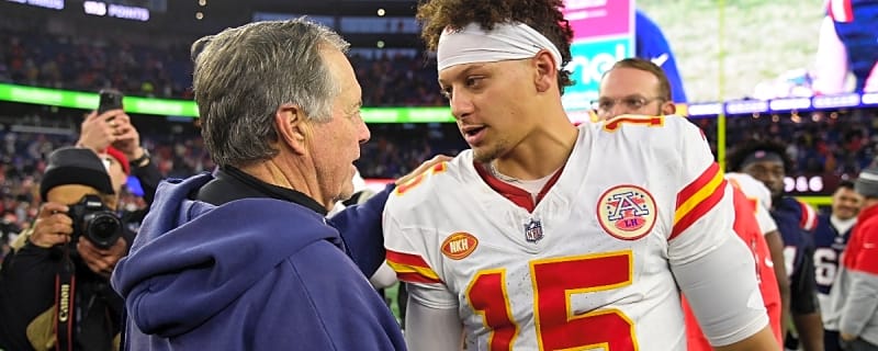 Patrick Mahomes reacts to Bill Belichick not being elected as first-ballot Hall of Famer