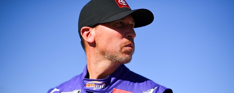 Dale Earnhardt Jr. reacts to Denny Hamlin emotional 60th NASCAR Cup win at Las Vegas