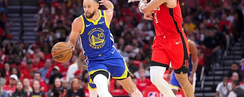 Steph Curry wears Keisei Tominaga’s ‘Sakura’ signature shoe in NBA Playoff win over Houston Rockets