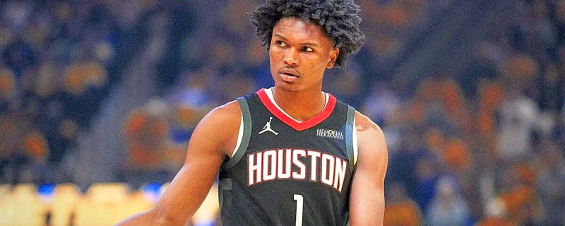 Rockets’ Amen Thompson keeps dunking on the Spurs