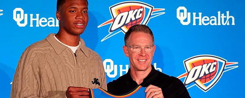 Sam Presti’s ‘super disappointed’ take on Thunder first-round pick’s season-ending injury