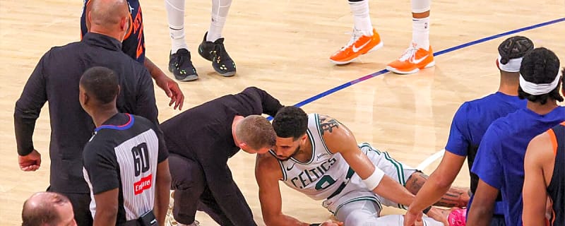 Celtics’ Jayson Tatum seen going hard in the gym during Achilles rehab