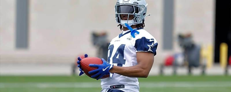 Do Cowboys RB Jaydon Blue’s blue Louis Vitton practice cleats mean he’s playing?
