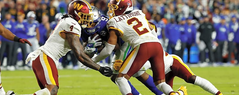 Washington Commanders lose Marshon Lattimore to injury in SNF vs. Seahawks