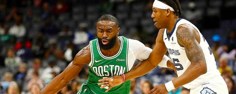 Jaylen Brown shoves Vince Williams Jr. in heated moment vs. Grizzlies