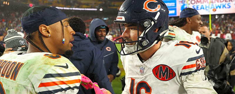 Bears’ Caleb Williams admits he had no idea who Jake Moody was when Chicago signed him