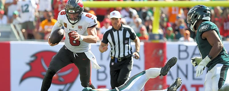 Eagles’ Zack Baun applauds Baker Mayfield with hilarious Dodgeball reference