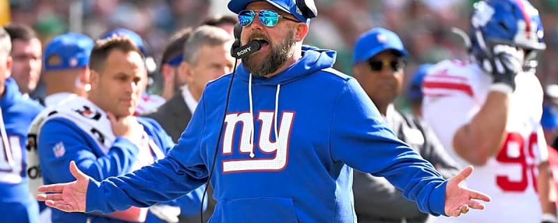 Giants’ Brian Daboll compared to Anger from Inside Out after lashing out at refs