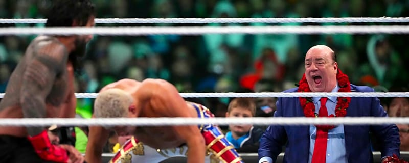 WWE’s Paul Heyman reveals bloody injury at hands of Roman Reigns