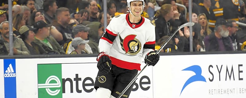 Artem Zub sends Senators fans into a frenzy after Brady Tkachuk hit