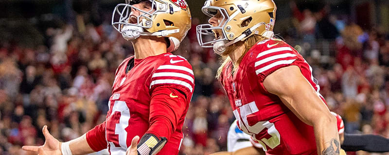 49ers’ George Kittle teases Brock Purdy over massive contract extension