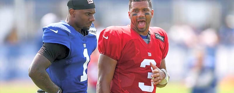 Russell Wilson reminisces good times with Malik Nabers before Giants WR’s injury