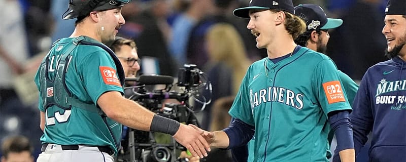 How 1 of Mariners star Cal Raleigh’s ‘weird mound visits’ helped save Bryce Miller