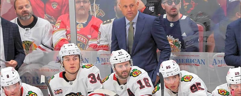 Blackhawks’ Jeff Blashill drops brutally honest takeaway from loss to Panthers