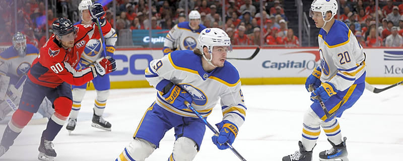 Sabres’ head coach Lindy Ruff reveals that Zach Benson was hospitalized for facial injury