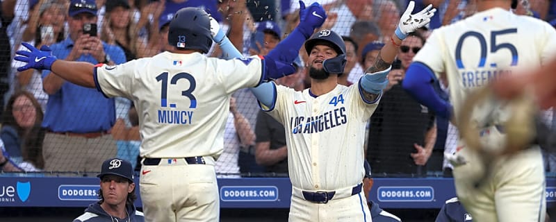 Dodgers’ Andy Pages, Max Muncy smash back-to-back home runs vs. freeway rival Angels